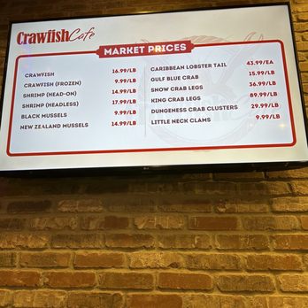 Crawfish Cafe - Cajun/Creole Near Me - Shenandoah, Texas