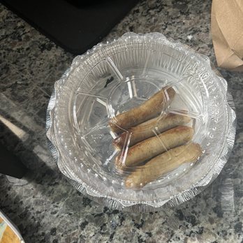 Country House Restaurants - Turkey sausage links. Yummy!!! - New American Near Me - Alsip, Illinois