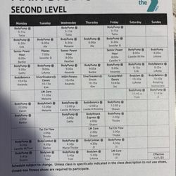 Downtown Boise YMCA - Classes on the second level, Jan 2026