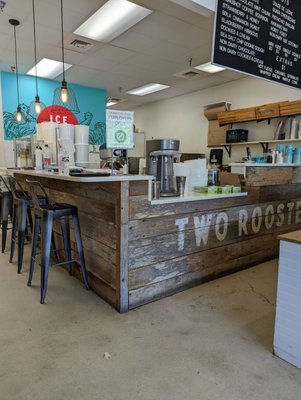 Two Roosters Ice Cream by null