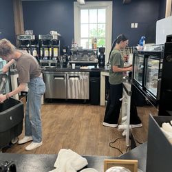 Englewood Roasting - Barista bar.