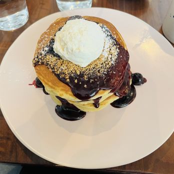 Unconventional Diner - Blueberry Lavender Pancakes - Breakfast & Brunch Near Me - Washington, DC, District of Columbia Unconventional Diner - Blueberry Lavender Pancakes - Breakfast & Brunch Near Me - Washington, DC, District of Columbia