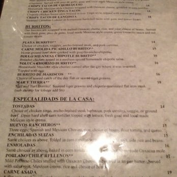 Playa Cabana - Front page of menu - Mexican Near Me - Toronto, Ontario Playa Cabana - Front page of menu - Mexican Near Me - Toronto, Ontario