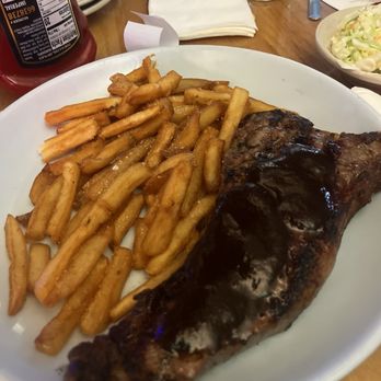 Harborside Bar & Grill - New York strip with Fryes - Bars Near Me - Ocean City, Maryland