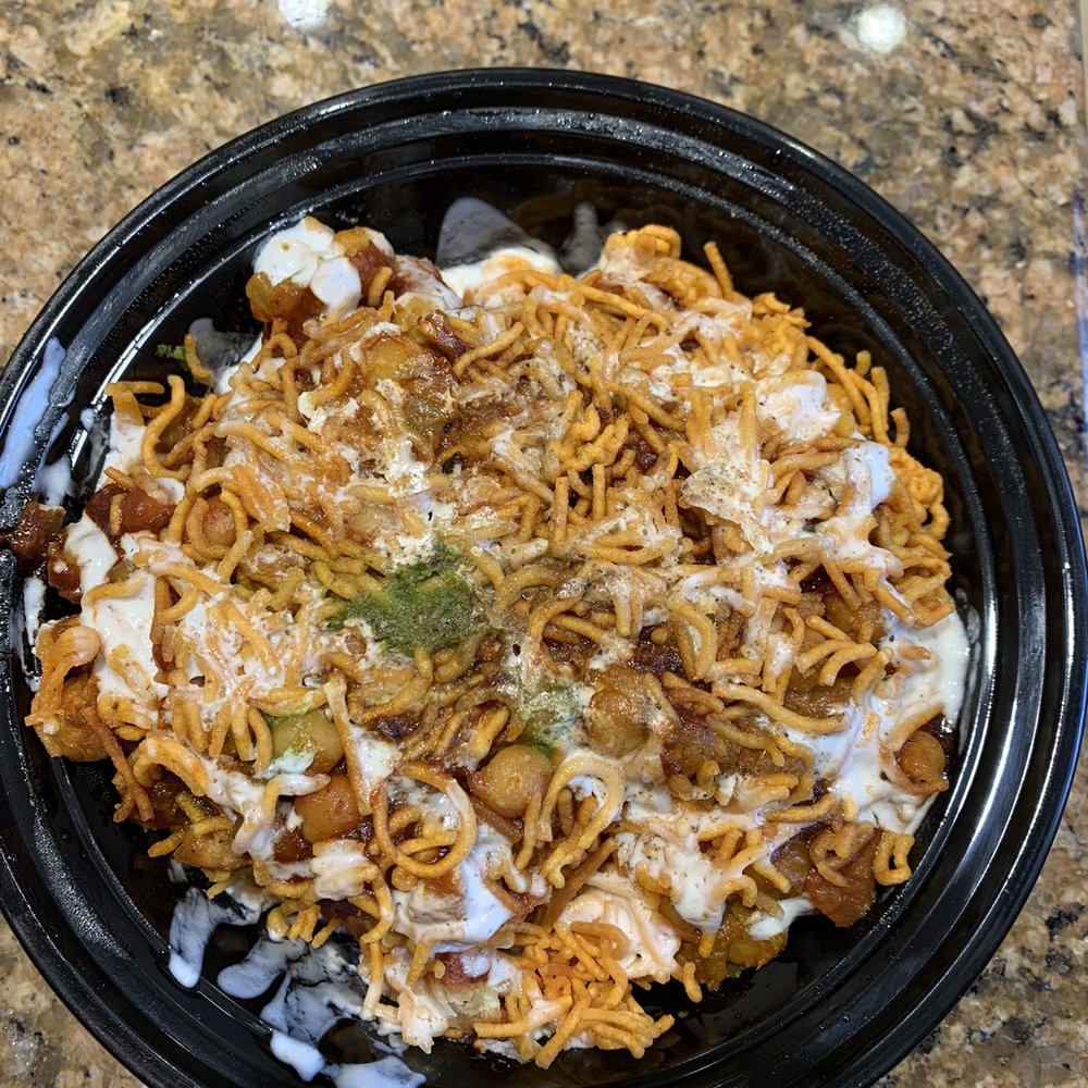 Samosa chaat Samosa chaat