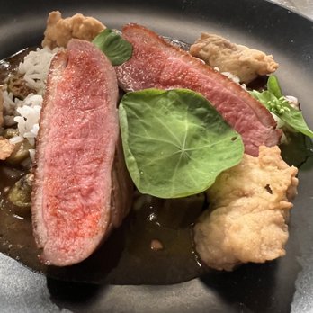 Nolia - Deconstructed duck and oyster gumbo - not a fan - Southern Near Me - Cincinnati, Ohio