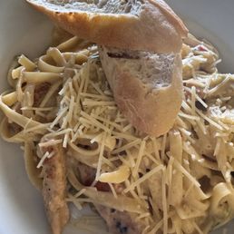 Green Chile Chicken Alfredo