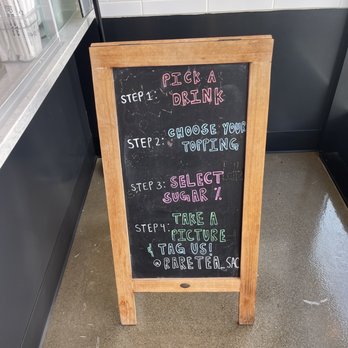 RareTea - Cute steps on ordering your drink - Bubble Tea Near Me - Sacramento, California RareTea - Cute steps on ordering your drink - Bubble Tea Near Me - Sacramento, California