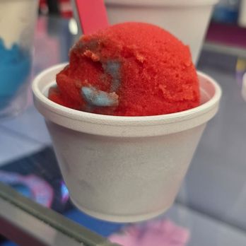 Meyer'S Ice Cream - blue rasp n cherry italian ice (small) - Ice Cream & Frozen Yogurt Near Me - Surfside Beach, South Carolina Meyer'S Ice Cream - blue rasp n cherry italian ice (small) - Ice Cream & Frozen Yogurt Near Me - Surfside Beach, South Carolina