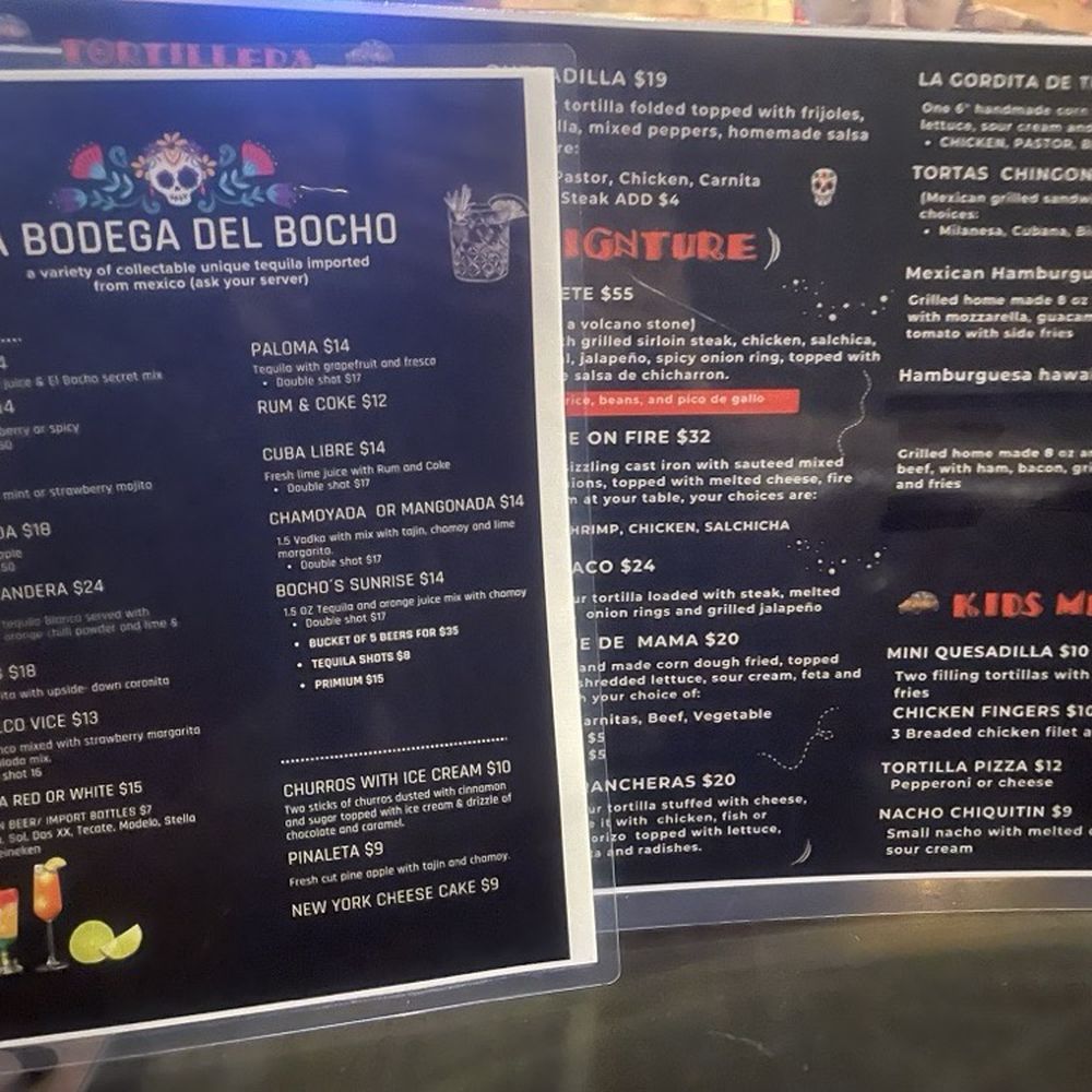 El Bocho - Menu as of March 2025 - Mexican Near Me - Richmond Hill, Ontario El Bocho - Menu as of March 2025 - Mexican Near Me - Richmond Hill, Ontario
