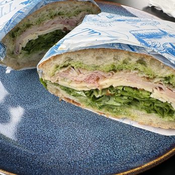 Truffle & Rye - "The Bird" turkey/ pesto sandwich - Sandwiches Near Me - Richmond, Texas