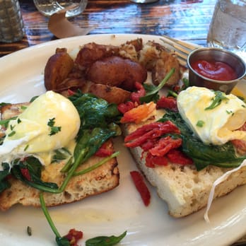 Fig Tree Cafe - Tuscan eggs Benedict - Breakfast & Brunch Near Me - San Diego, California Fig Tree Cafe - Tuscan eggs Benedict - Breakfast & Brunch Near Me - San Diego, California