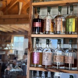 Nice limited selection of Bourbons available