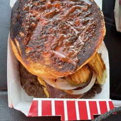 Freddy's Frozen Custard & Steakburgers - Burnt bun