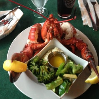 Boondocks Restaurant - 2.5 pound lobster dinner.  Was delicious and cooked perfectly. - Canadian (New) Near Me - Halifax, Nova Scotia