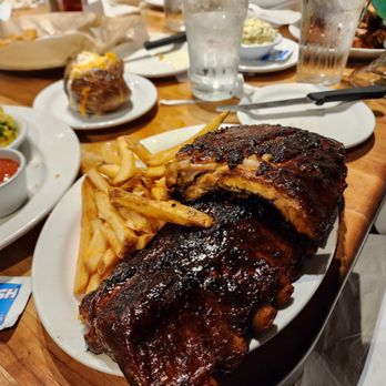 Cheddar's Scratch Kitchen - Full rack of honey bbq ribs and fries - Comfort Food Near Me - Kissimmee, Florida Cheddar's Scratch Kitchen - Full rack of honey bbq ribs and fries - Comfort Food Near Me - Kissimmee, Florida