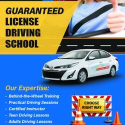 Guaranteed License Driving School