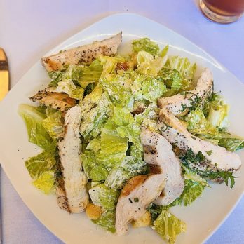 Jessica's Restaurant - Ceaser Classic Caesar Salad with chicken - Italian Near Me - Fanwood, New Jersey