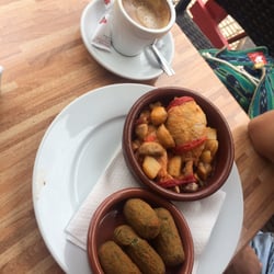 Latitudes - Chicken tapas and croquetas