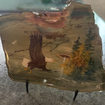 Gifted Hands Gallery - August 20, 2026 - Lovely painting on stone. Photo doesn't do it justice. The artist is Syl Holly-Lobato, - Art Galleries Near Me - Madrid, New Mexico Gifted Hands Gallery - August 20, 2026 - Lovely painting on stone. Photo doesn't do it justice. The artist is Syl Holly-Lobato, - Art Galleries Near Me - Madrid, New Mexico