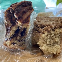 Eat Sprout - Jewish Cake (left) & Gluten-free Coffee Cake (right)