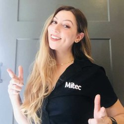 Mitec Solutions - Rae Lee working hard