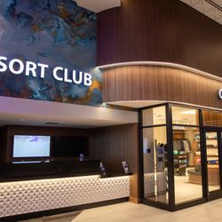 Grand Island Casino Resort - Resort Club desk and our Gift Shop