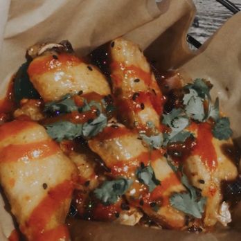 The Planing Mill Artisan Pizzeria - Thai Boneless Wings (One Flavor Only) THESE ARE MY FAV! MUST TRY - Pizza Near Me - Visalia, California The Planing Mill Artisan Pizzeria - Thai Boneless Wings (One Flavor Only) THESE ARE MY FAV! MUST TRY - Pizza Near Me - Visalia, California