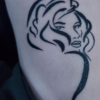 Lady Luck Tattoo - This was what she put on my thigh! - Tattoo Near Me - Portland, Oregon Lady Luck Tattoo - This was what she put on my thigh! - Tattoo Near Me - Portland, Oregon