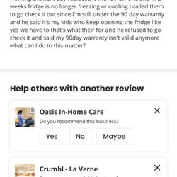 First review they made me delete