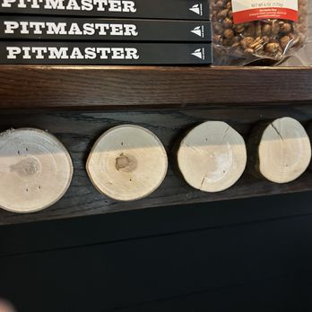 The Smoke Shop BBQ - Love this wooden decoration. - Barbeque Near Me - Chelmsford, Massachusetts