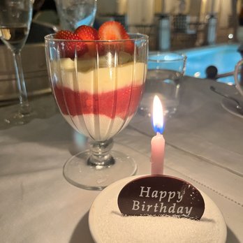 Cara Restaurant - Strawberry dessert - New American Near Me - Los Angeles, California