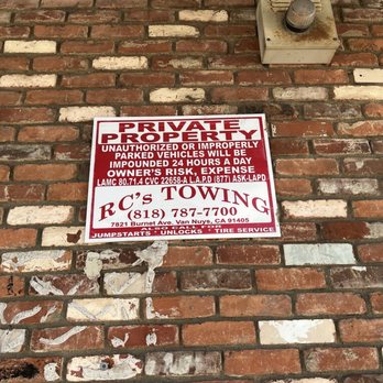 RCs Towing - Their rule that property manager Mr. Mina ignores. - Towing Near Me - Van Nuys, California RCs Towing - Their rule that property manager Mr. Mina ignores. - Towing Near Me - Van Nuys, California