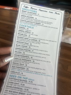 Menu photo 1 Sip Coffee and Beer Phoenix, AZ