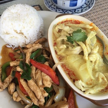 Thai Time Restaurant - Lunch special. Huge! Choice of 2 entrees $8.50 - Thai Near Me - San Francisco, California Thai Time Restaurant - Lunch special. Huge! Choice of 2 entrees $8.50 - Thai Near Me - San Francisco, California