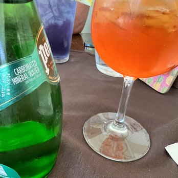 Veg Kitchen + Bar - Perrier and Aperol Spritz - Vegan Near Me - Sacramento, California Veg Kitchen + Bar - Perrier and Aperol Spritz - Vegan Near Me - Sacramento, California