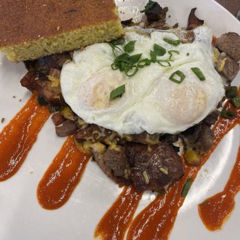 Four Friends Kitchen - Smoked Brisket Hash & Eggs - Southern Near Me - Denver, Colorado