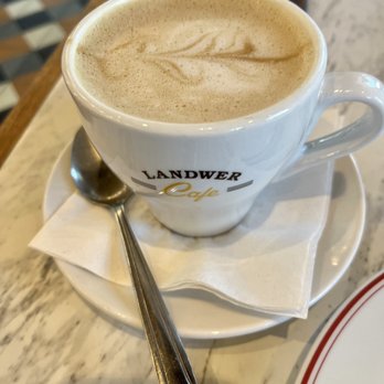 Cafe Landwer - Italian French Vanilla - Cafes Near Me - Brighton, Massachusetts