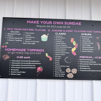 JD's Frozen Custard - Menu - Ice Cream & Frozen Yogurt Near Me - Englewood, Ohio JD's Frozen Custard - Menu - Ice Cream & Frozen Yogurt Near Me - Englewood, Ohio