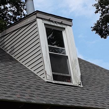 Pristine Home Exteriors - Did not include replacing trim on dormers. Left job like this. - General Contractors Near Me - Abington, Pennsylvania Pristine Home Exteriors - Did not include replacing trim on dormers. Left job like this. - General Contractors Near Me - Abington, Pennsylvania