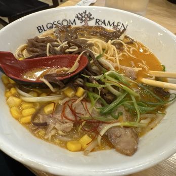 Blossom Ramen - The Red Sakeru was exquisite. - Ramen Near Me - El Segundo, California