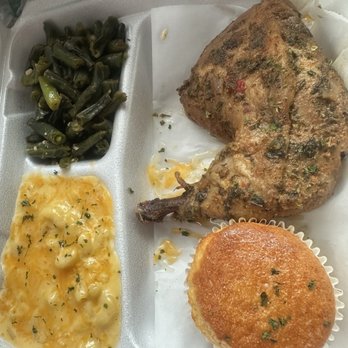 Potbelly Nola - Baked chicken, green beans, Mac & Cheese - Southern Near Me - New Orleans, Louisiana