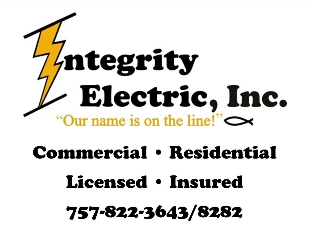 INTEGRITY ELECTRIC Updated August 2024 4445 Corporation Ln