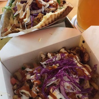 Otto's Berlin Döner - Döner at the top and a döner teller at the bottom. - German Near Me - Toronto, Ontario