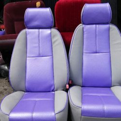 Lee's Sheep Skin - Re-upholstered seats, April 2019.