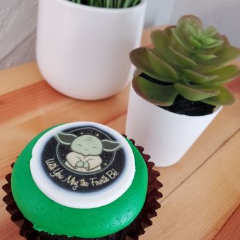 Hapa Bakery - Chocolate Star Wars Cupcake - Bakeries Near Me - Brea, California