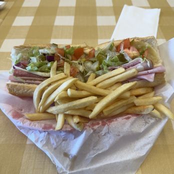 Captain's Sub Shop - Large Cold Cut Sub combo - Sandwiches Near Me - North Hills, California