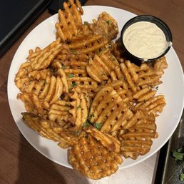 Parmesan truffle fries Parmesan truffle fries