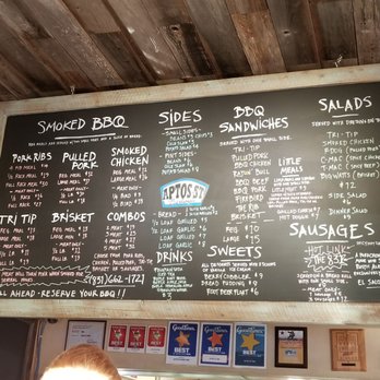Aptos St BBQ - Menu - Barbeque Near Me - Aptos, California