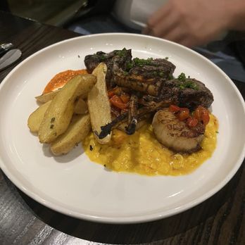 Oak and Ola - Lamb and Scallops - New American Near Me - Tampa, Florida Oak and Ola - Lamb and Scallops - New American Near Me - Tampa, Florida